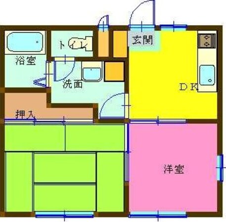 パステル港南台の物件間取画像